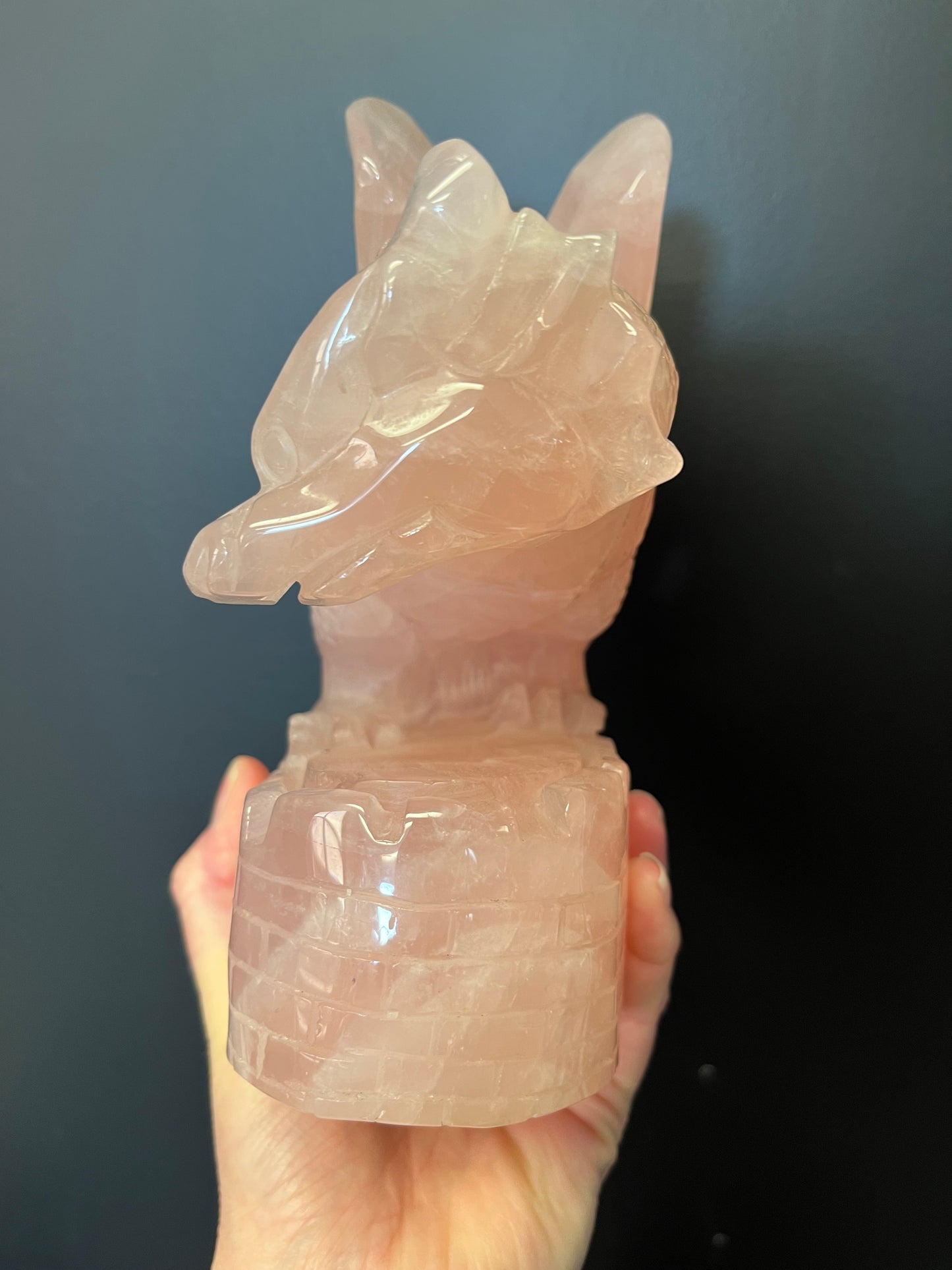 Rose Quartz Dragon (3011g)