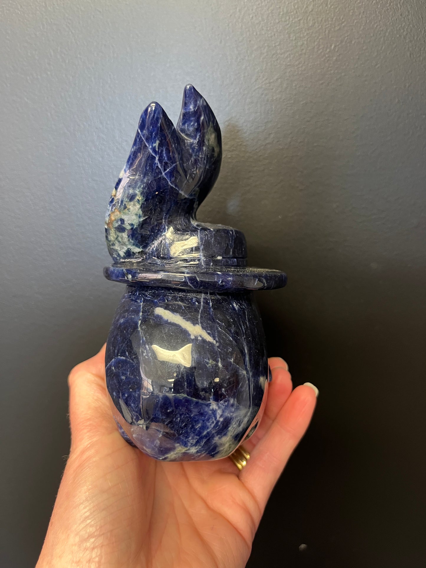 Sodalite Skull (975g)