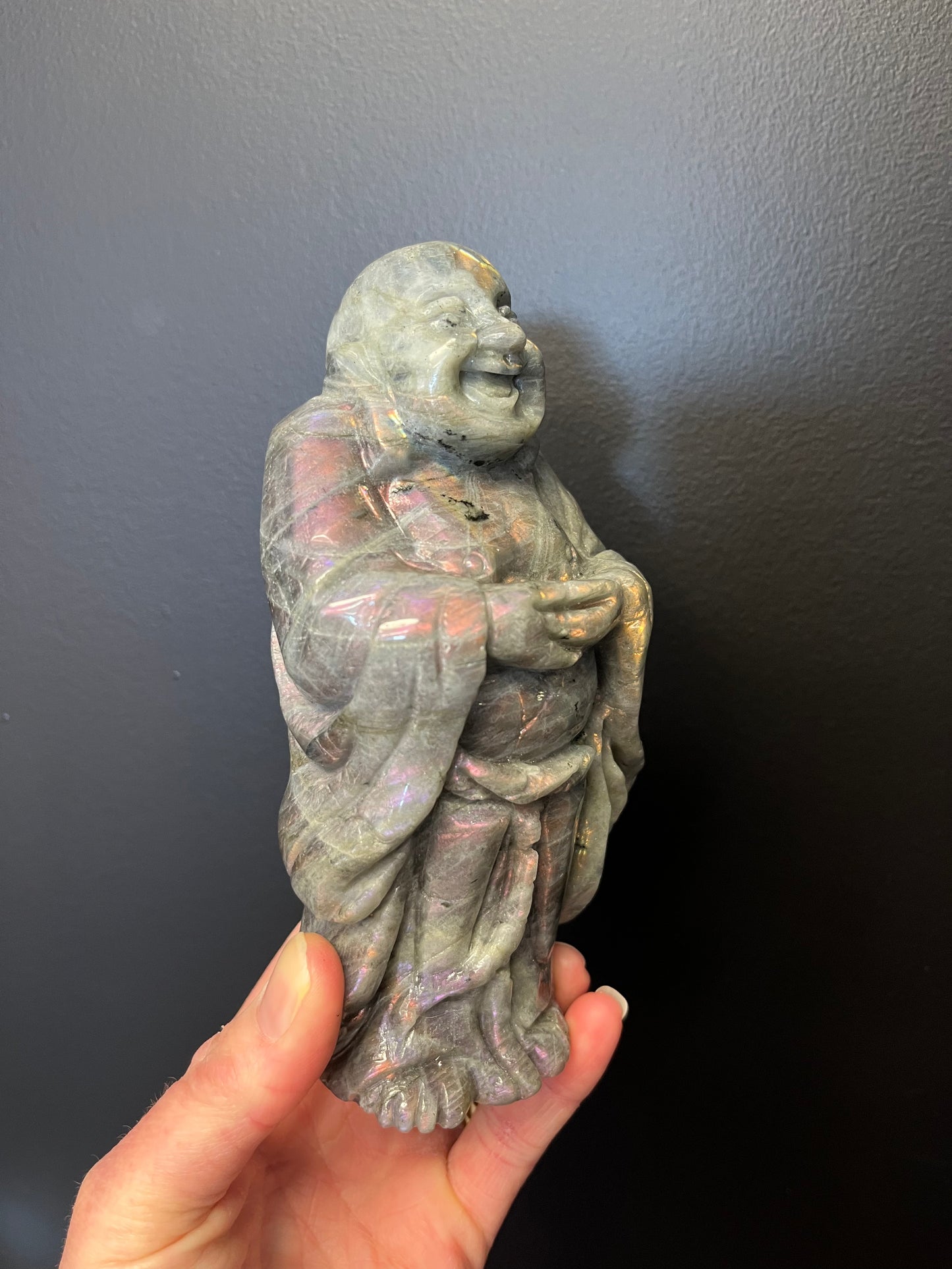 Labradorite Buddha (891g)