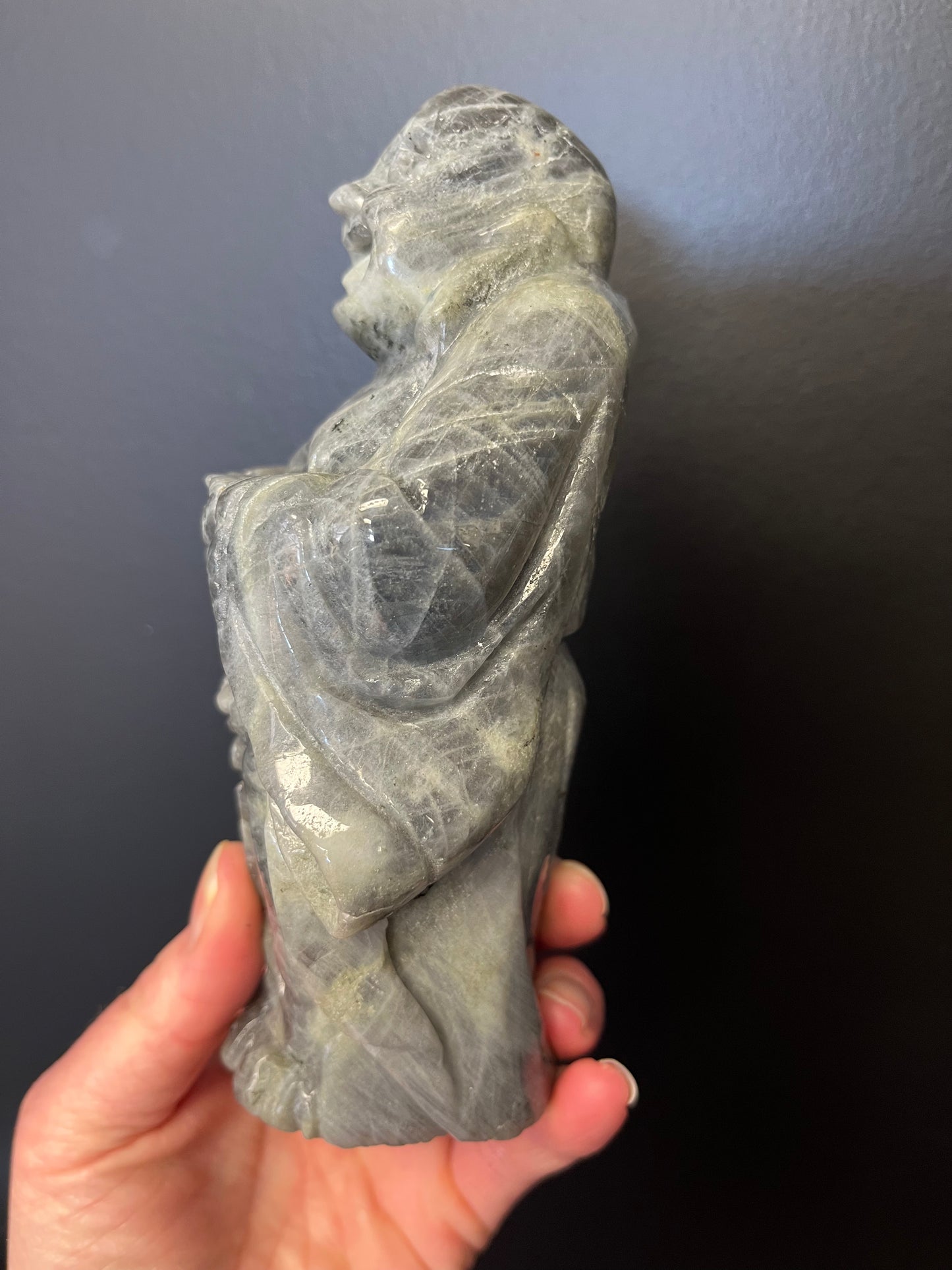 Labradorite Buddha (891g)