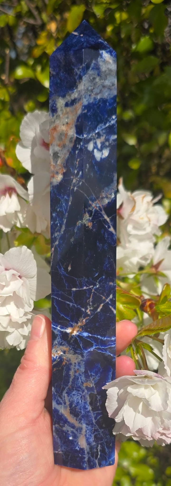 Sodalite Tower (431g)