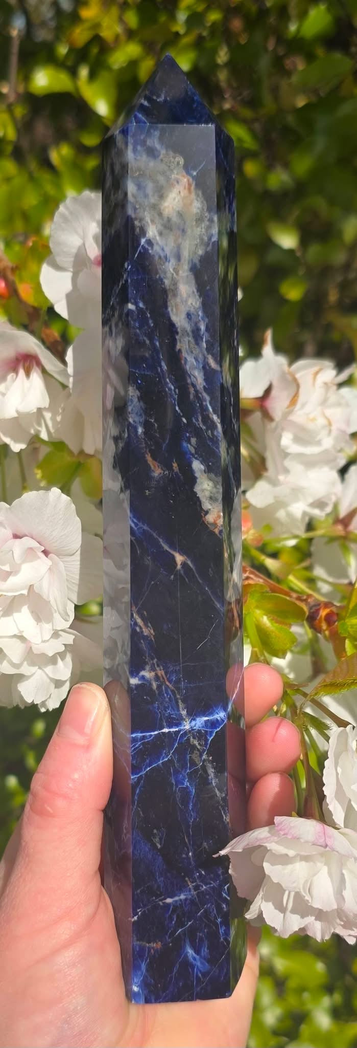 Sodalite Tower (431g)