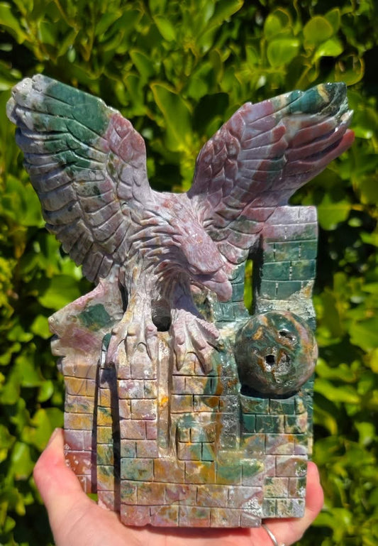 Ocean Jasper Eagle (1565g)