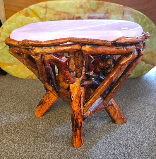 Rose Quartz Stool (11803g)