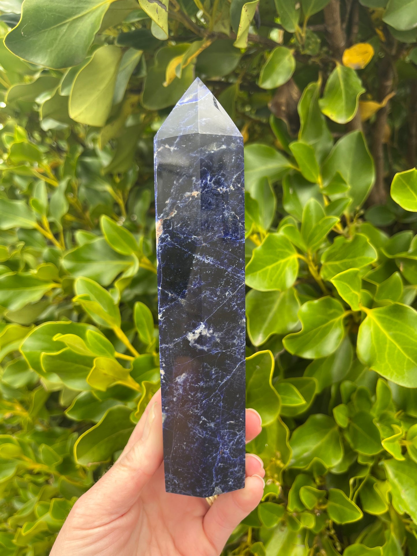 Sodalite Tower (538g)
