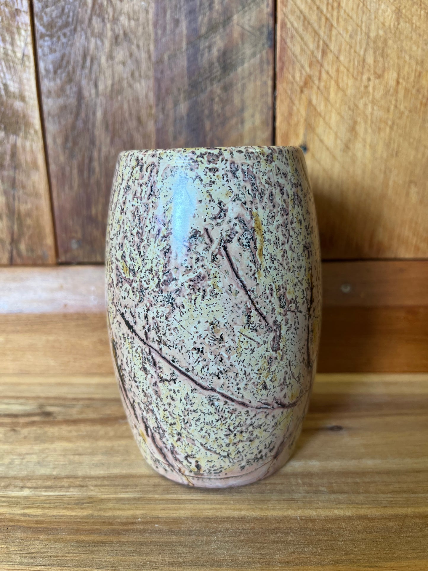 Picture Jasper Vase (704g)