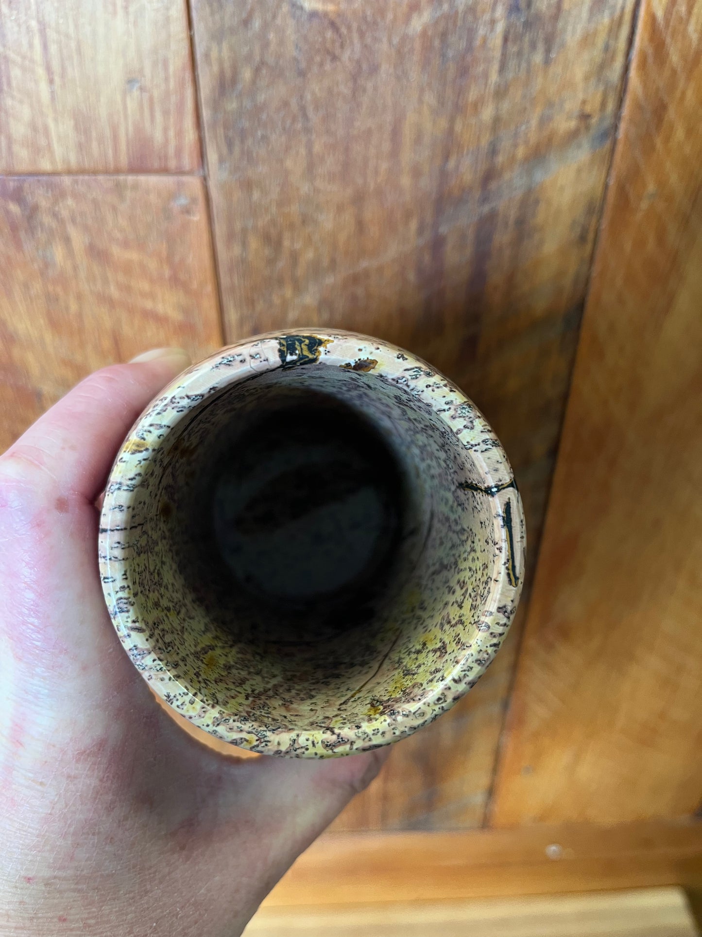 Picture Jasper Vase (704g)