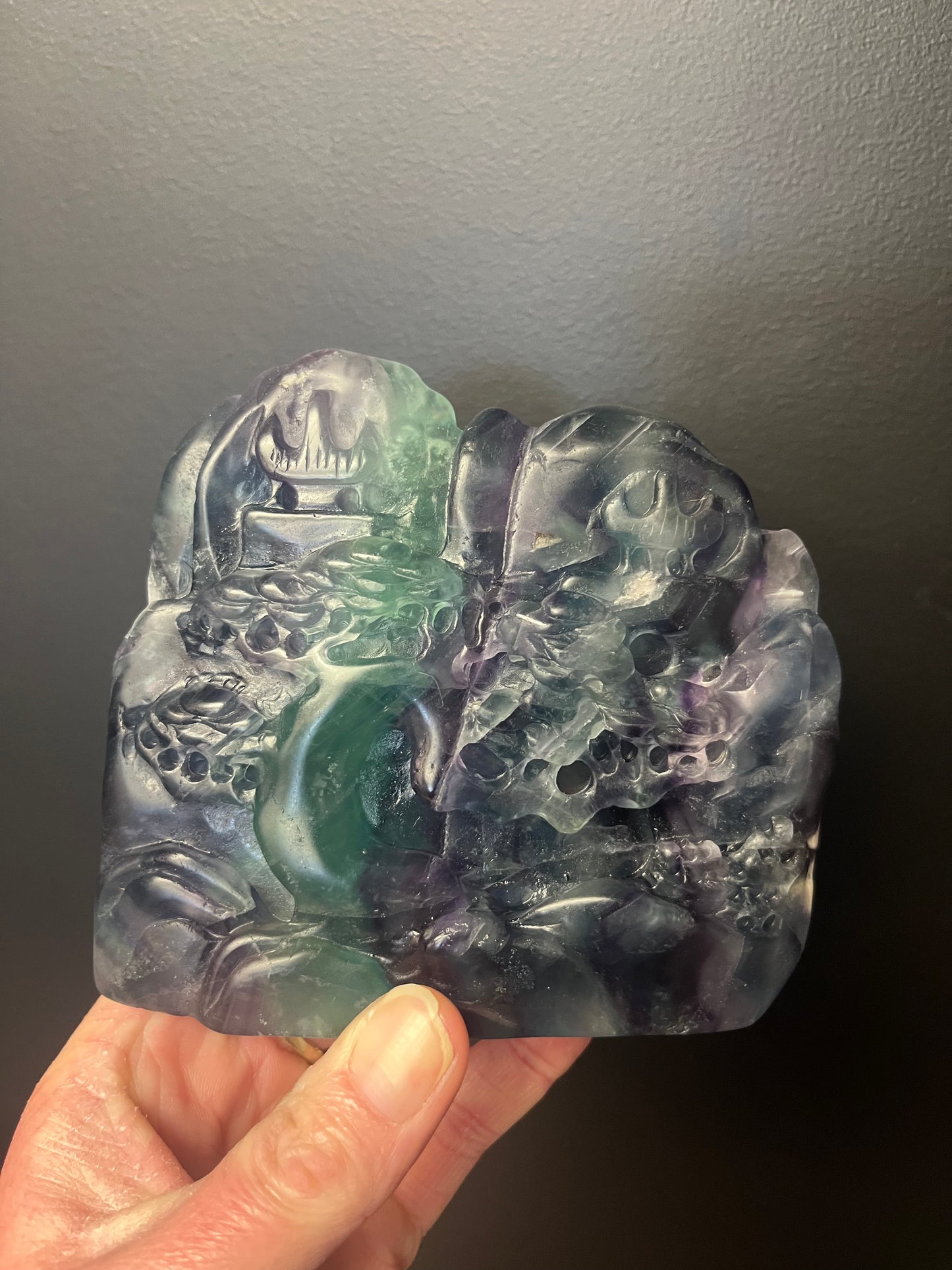 Fluorite Village (750g)
