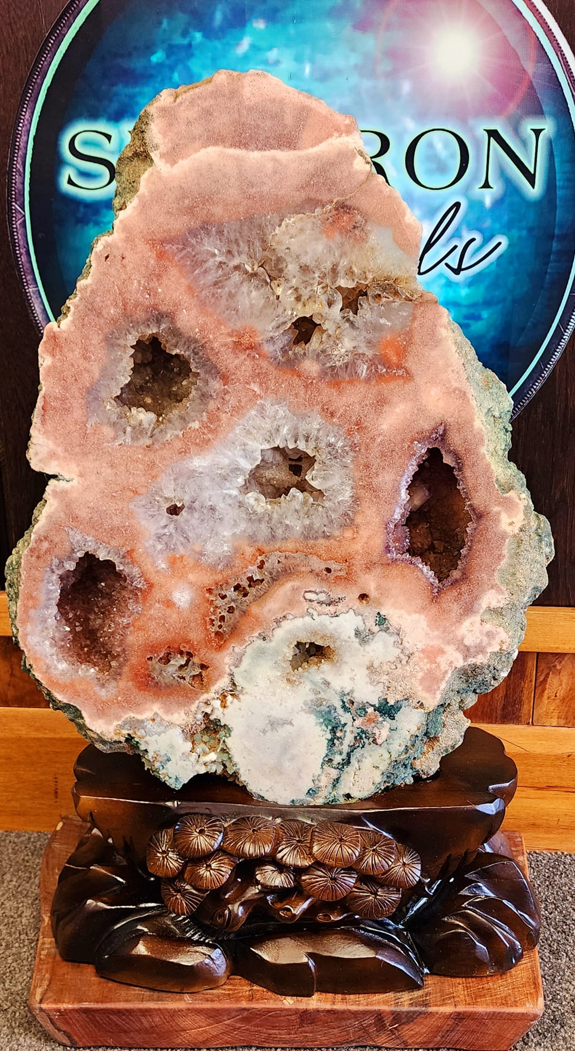 Pink Amethyst Slab (23Kg)