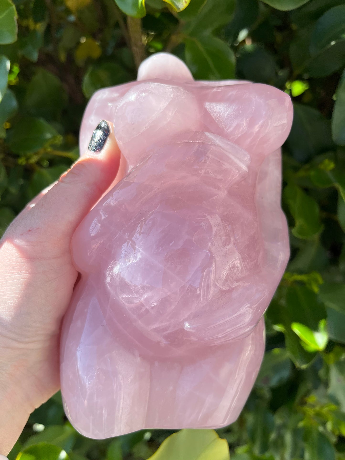 Rose Quartz Pregnant Body (2075g)