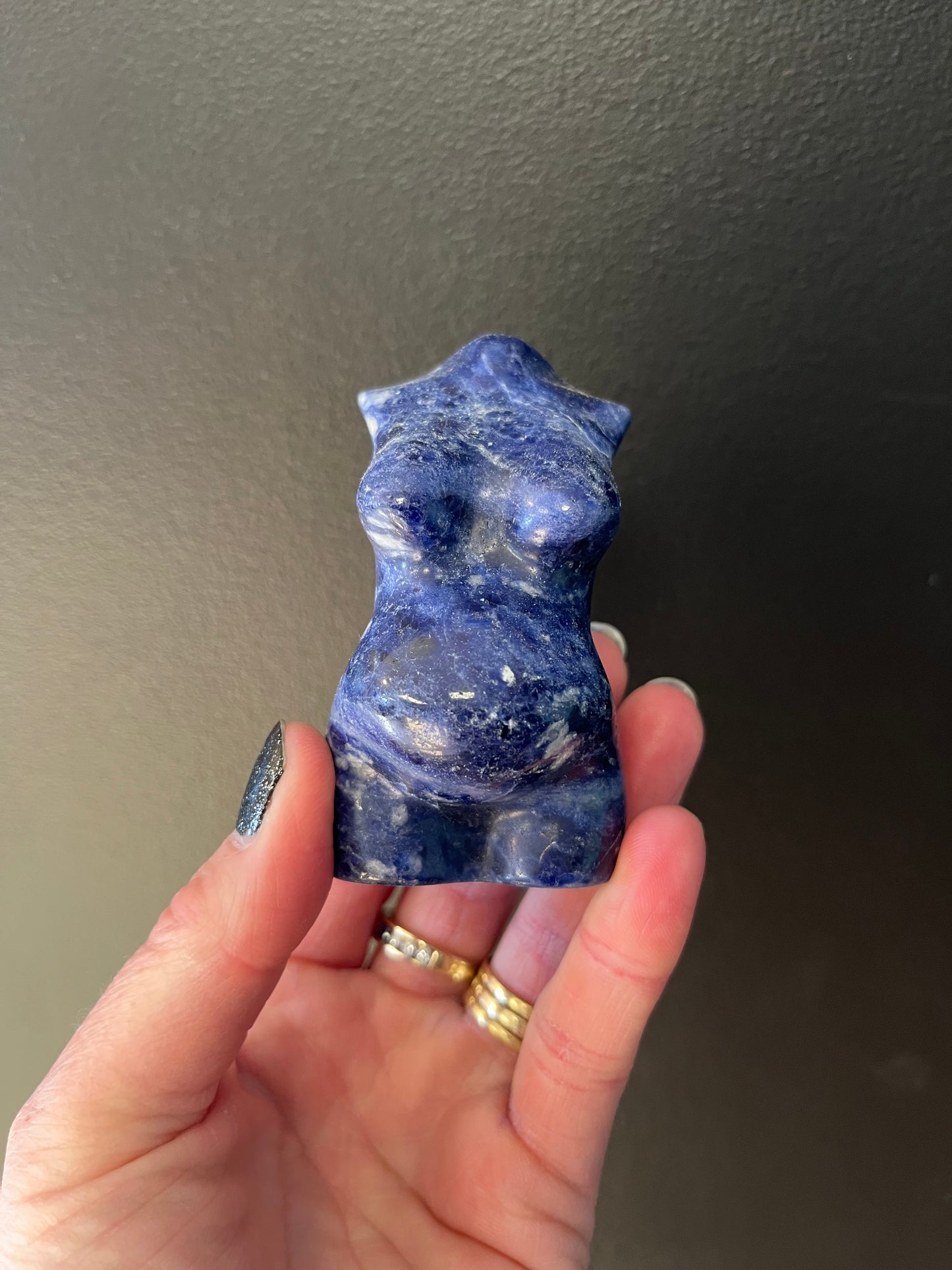 Sodalite Pregnant Body (153g)