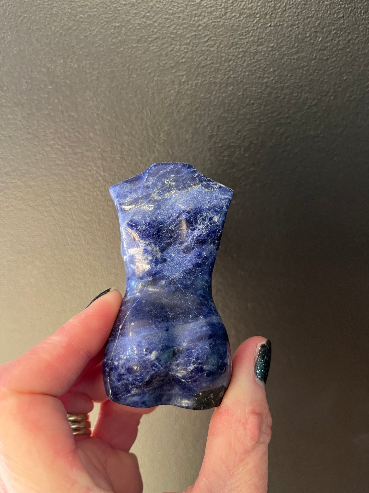 Sodalite Pregnant Body (153g)