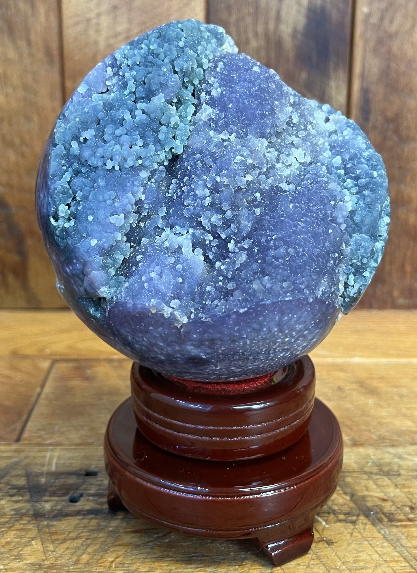 Grape Agate Sphere (997g)