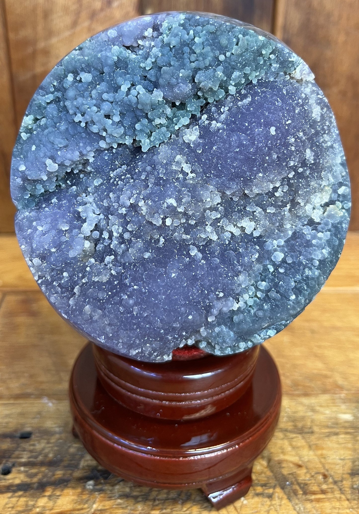 Grape Agate Sphere (997g)