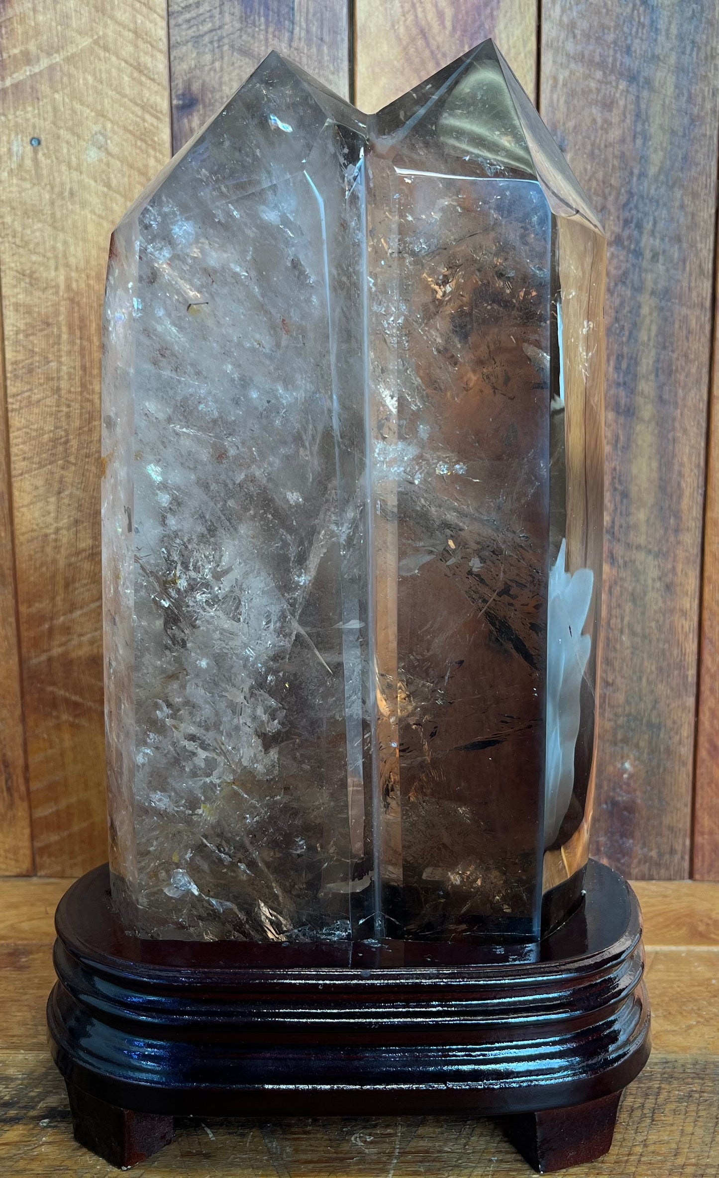 Smokey Quartz Double Tower (3971g)