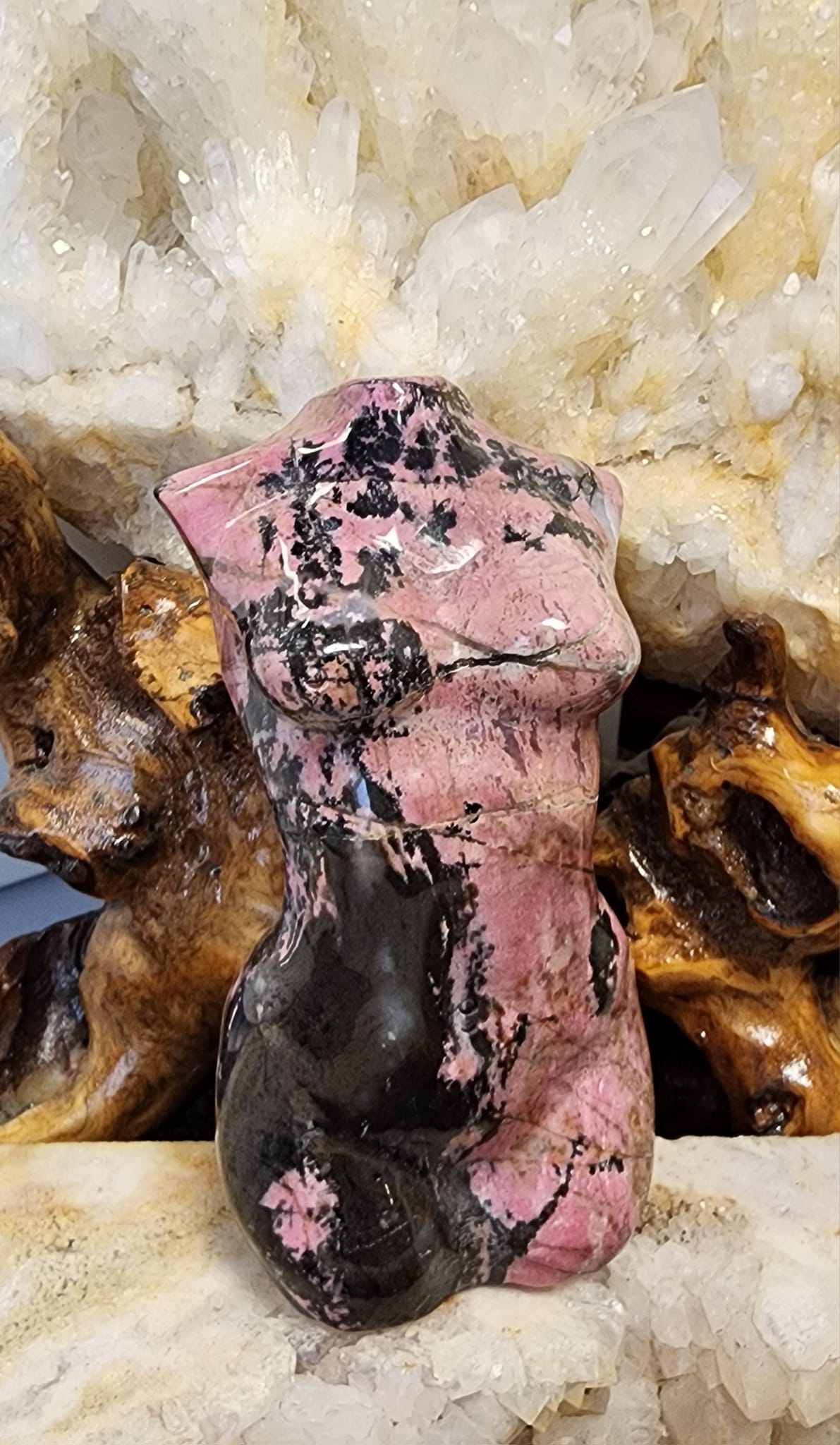 Rhodonite Body (1291g)