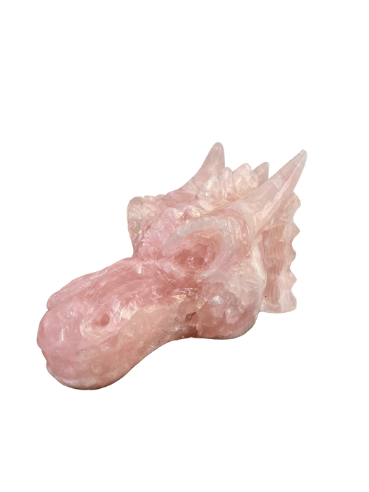 Rose Quartz Dragon Head (7.1kg)