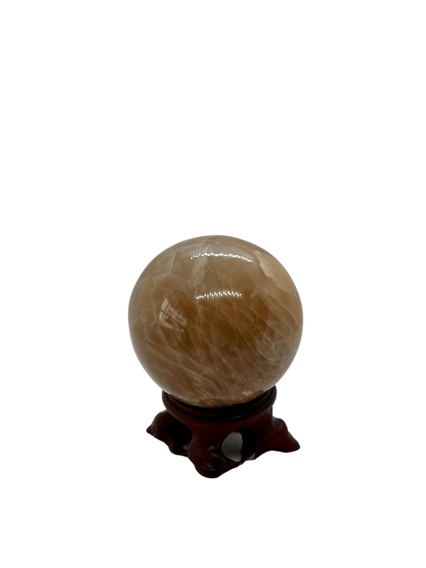 Moonstone Peach Sphere (189g)