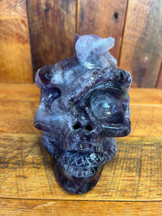 Dream Amethyst Skull