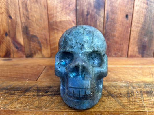 Labradorite Skull