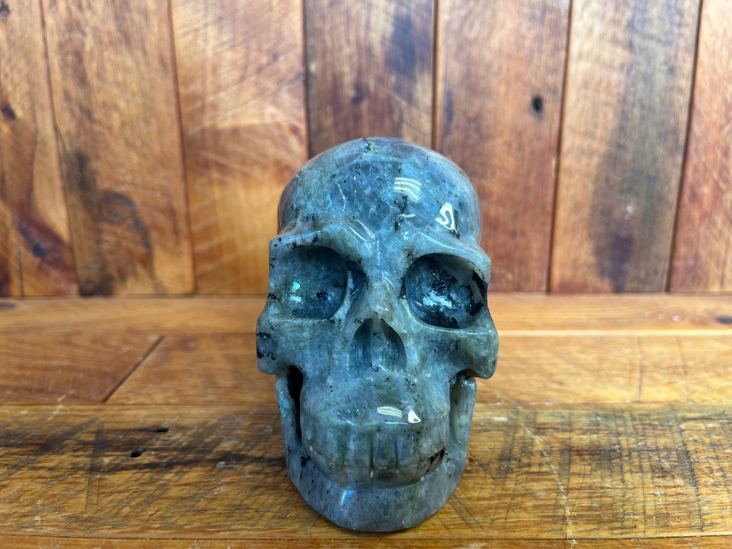 Labradorite Skull