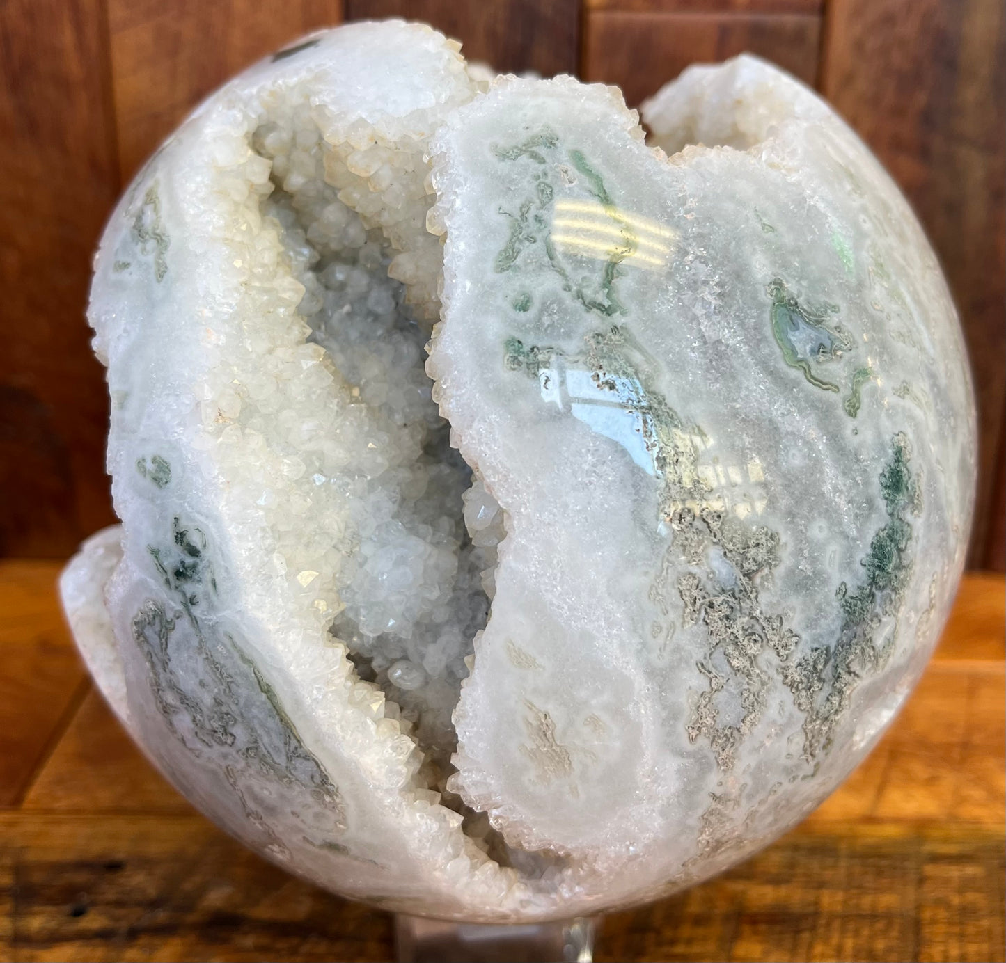 Moss Agate Sphere