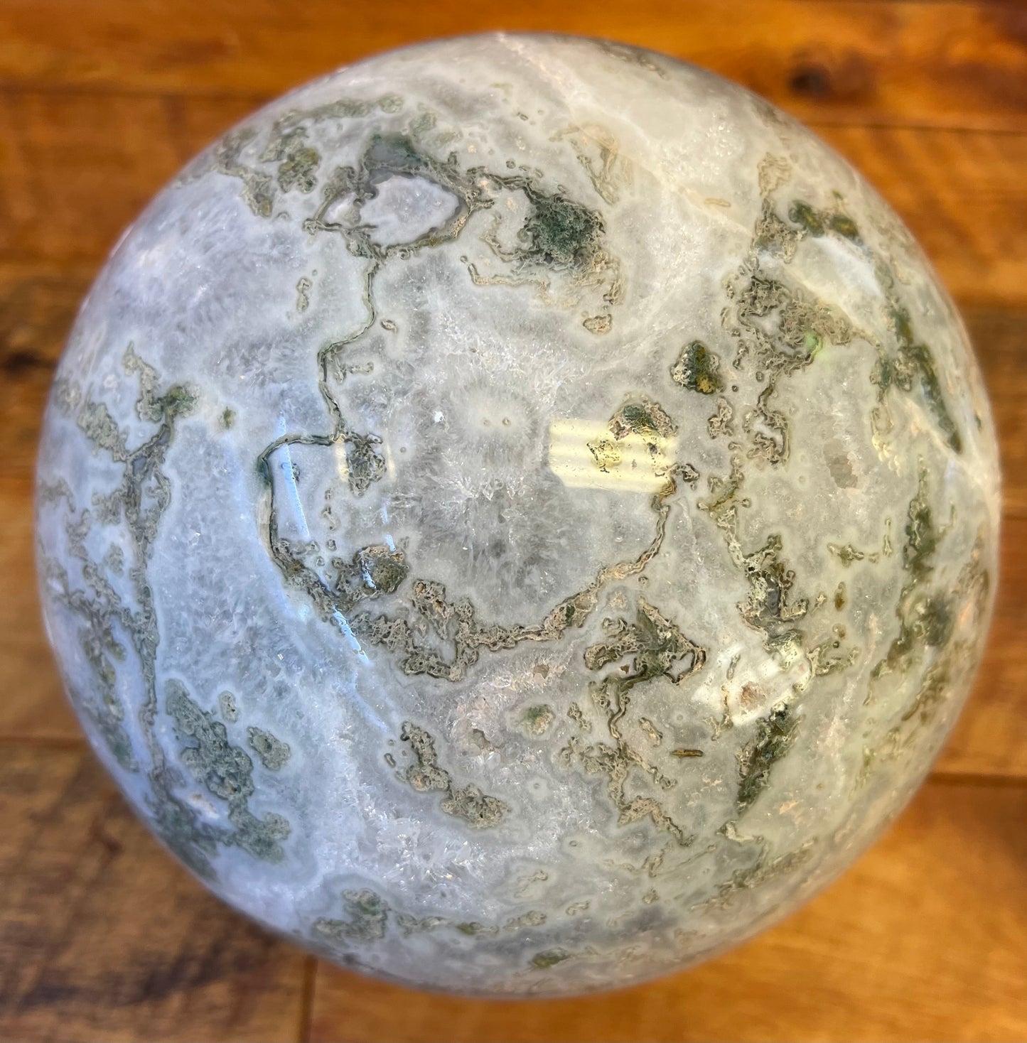 Moss Agate Sphere