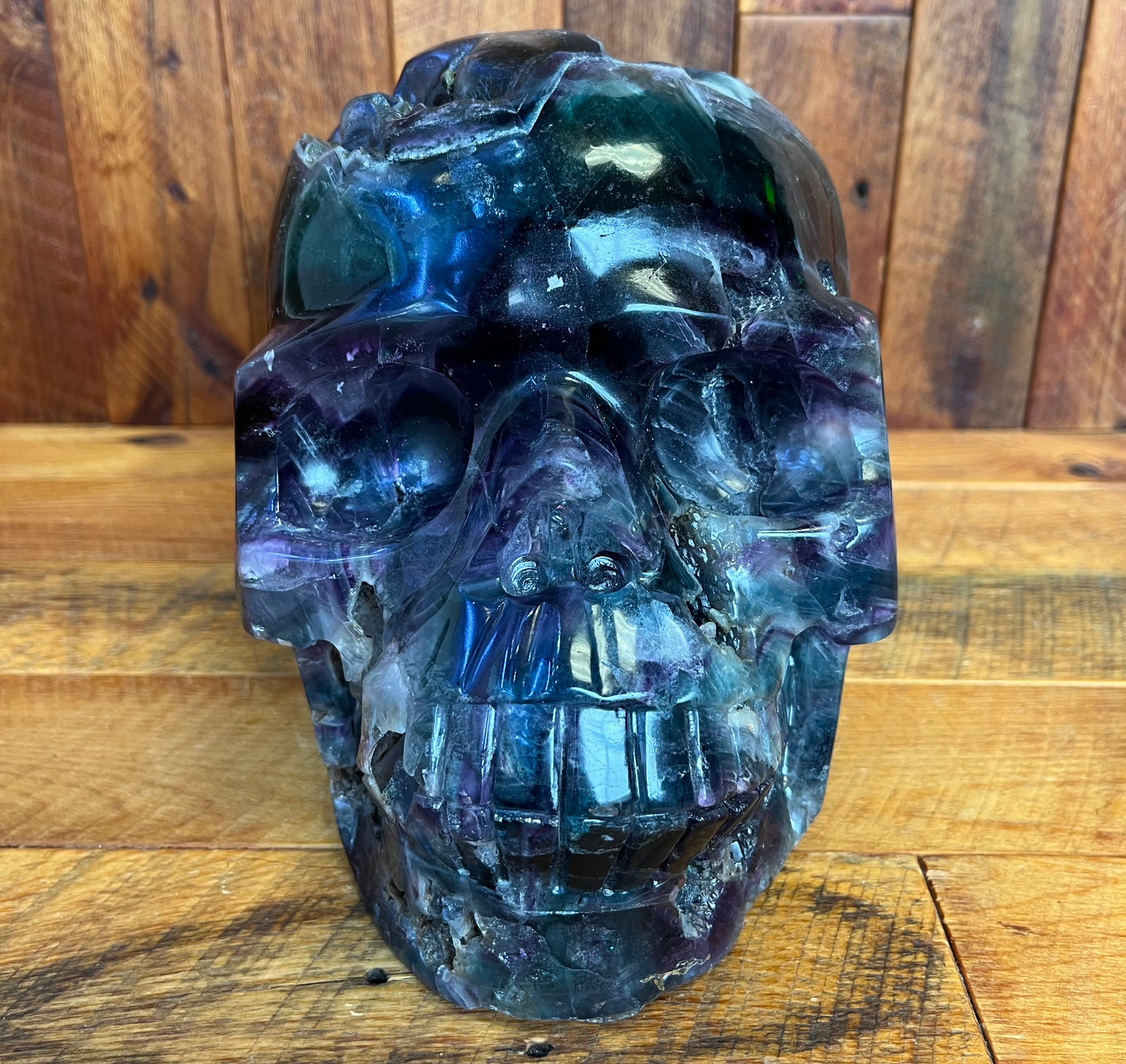 Fluorite Skull (9479g)