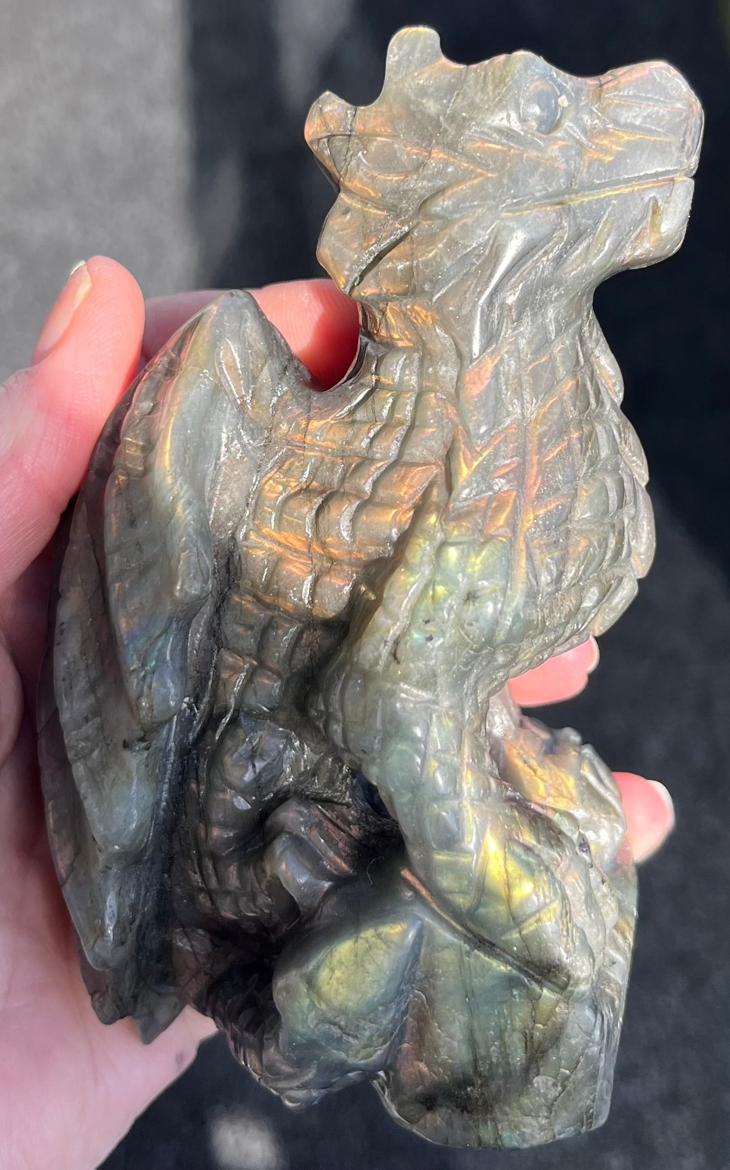 Labradorite Dragon(506g)