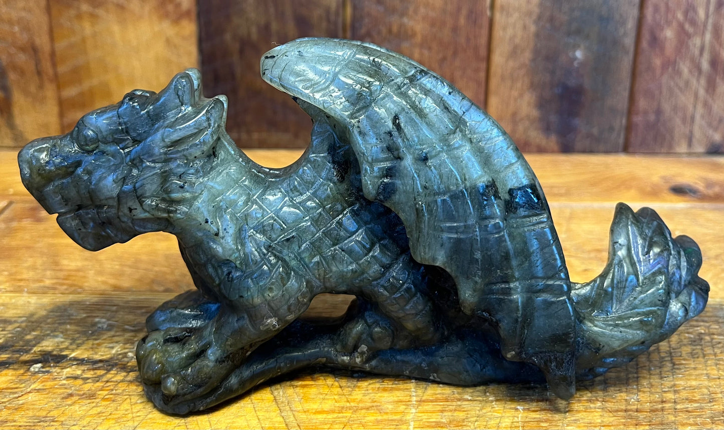 Labradorite Dragon (513g)