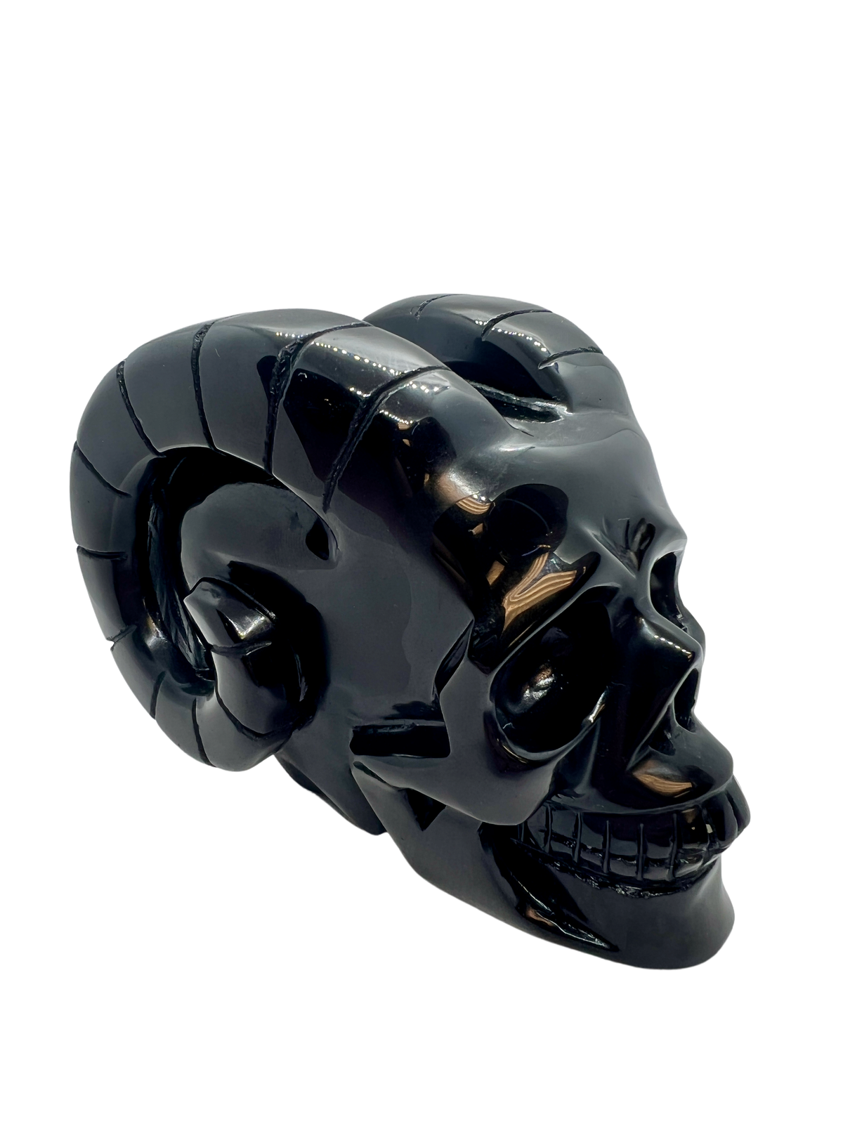 Black Obsidian Skull (1.2kg)